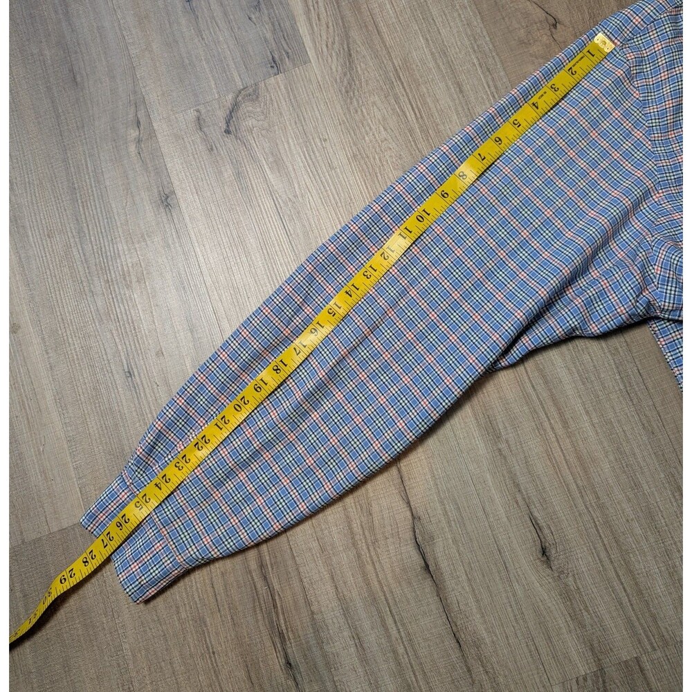 Ralph Lauren Size XLT Tall Button Down Shirt Multicolor Plaid Long Sleeve - Picture 8 of 8